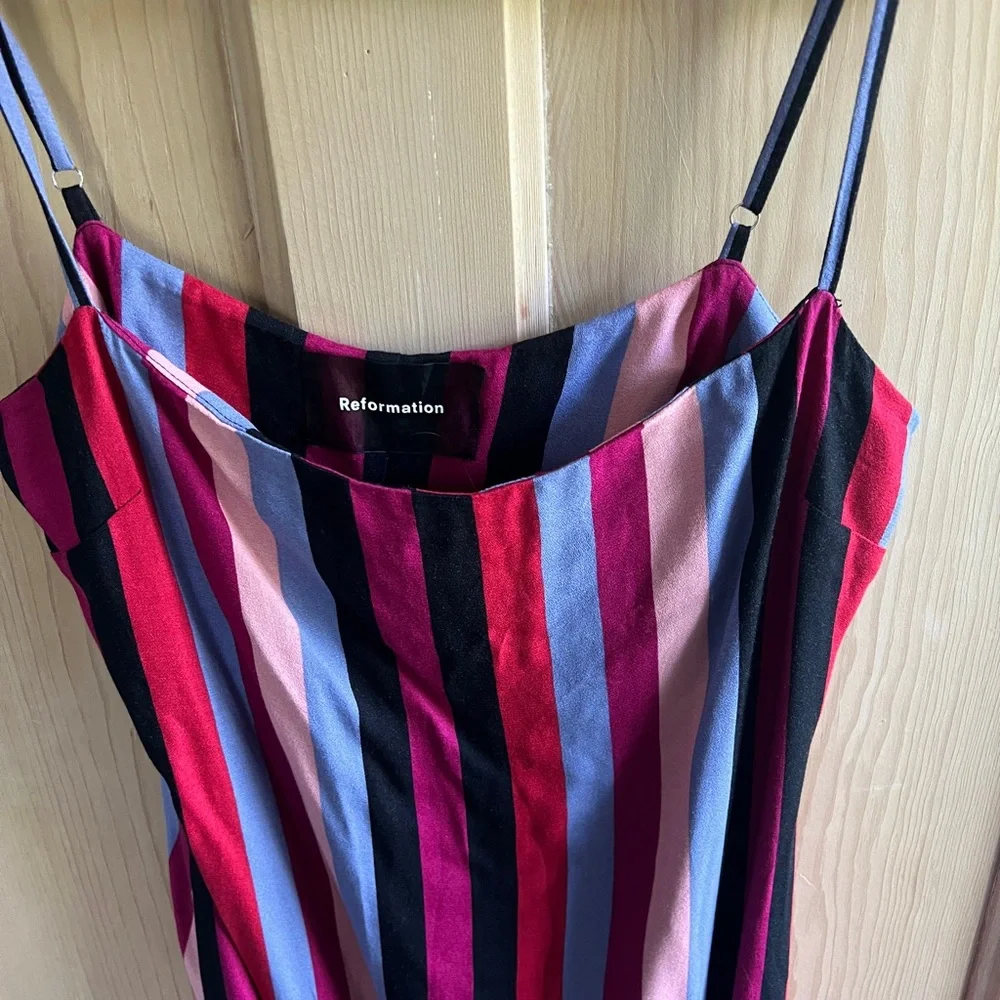 Reformation Multicolor Striped Maxi Dress - Picture 6 of 6